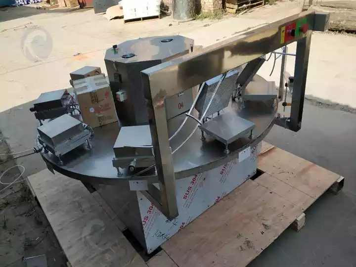 Máquina de fazer cone waffle de 9 cabeças