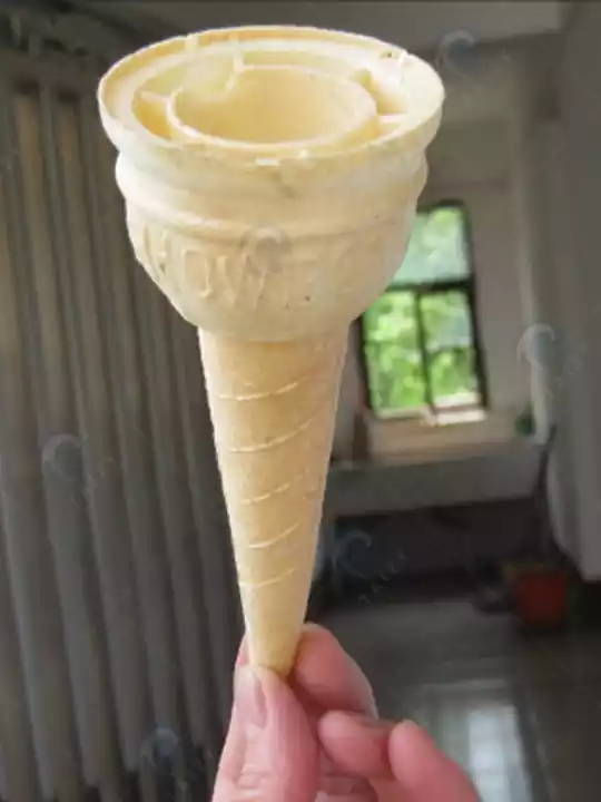 torch ice cream cone by machines