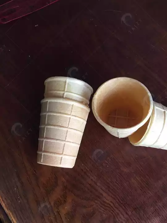 wafer cup cone made by machine